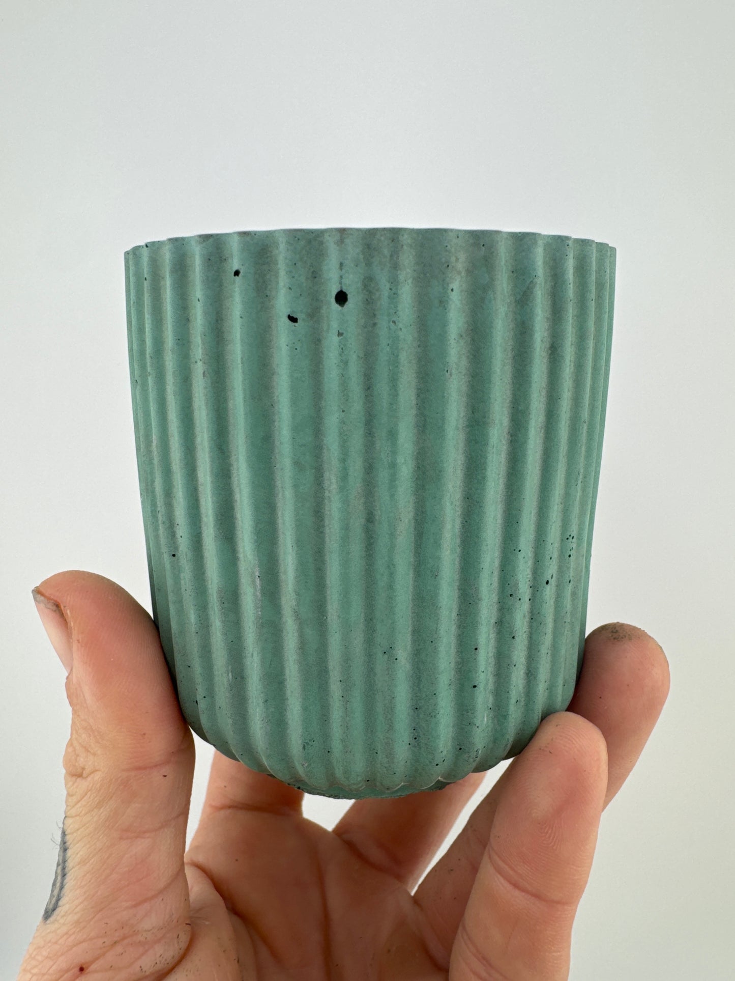 Striped Pot