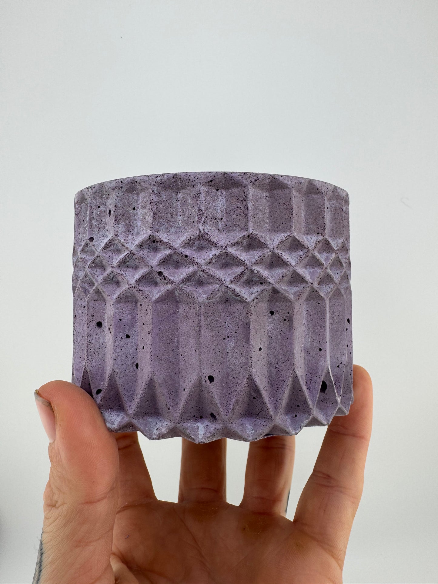 Geometric Crystal Pot