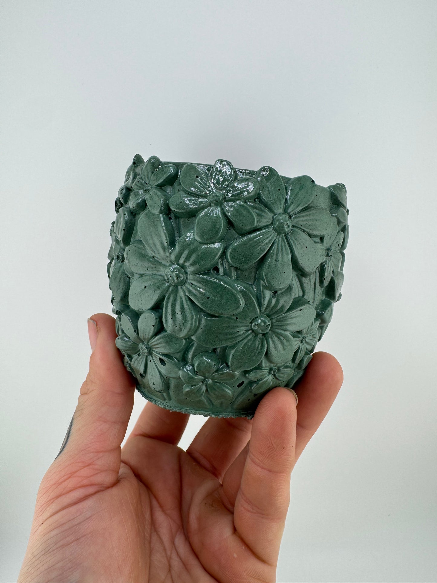 3D Flowers Pot