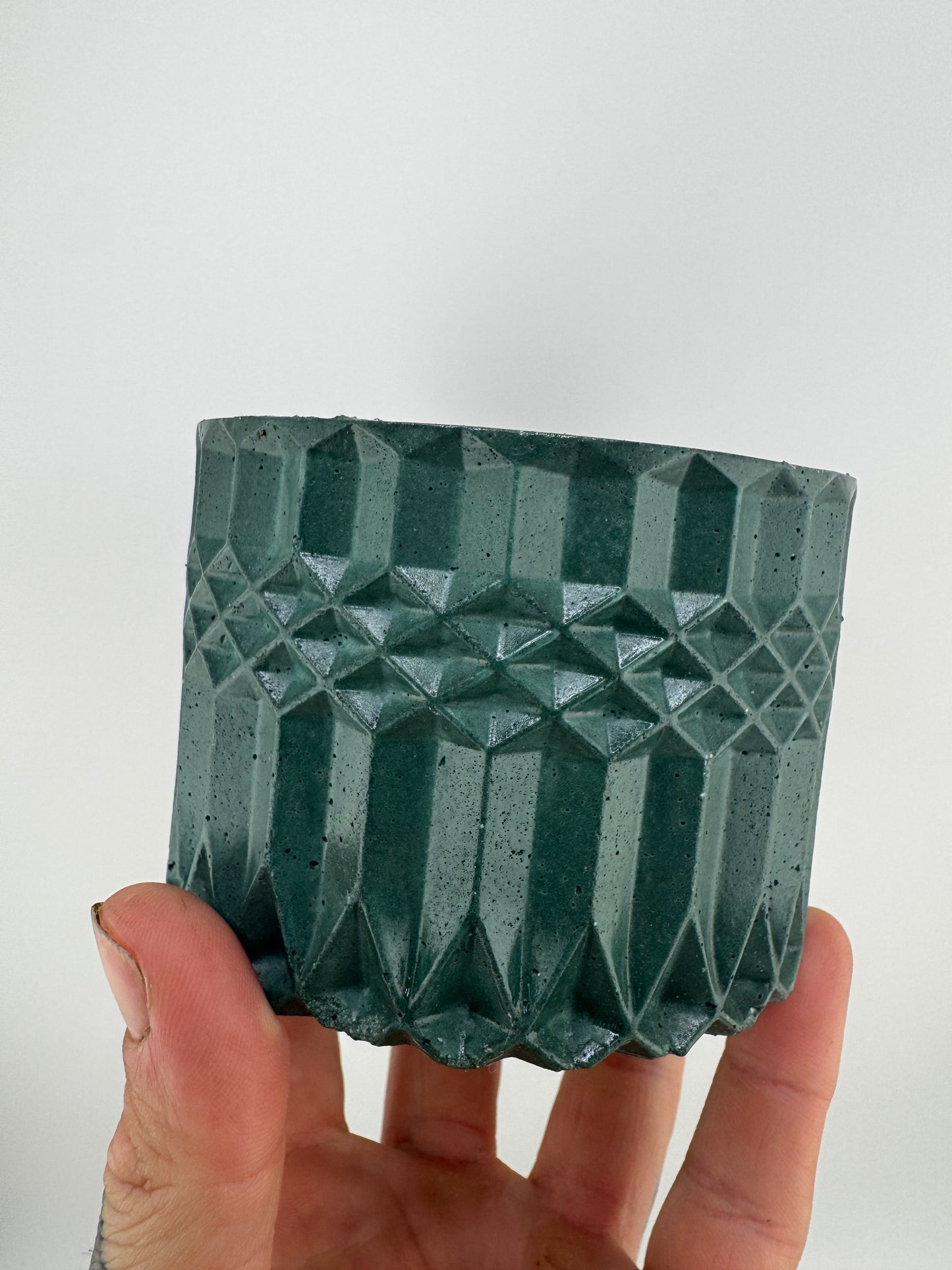 Geometric Crystal Pot