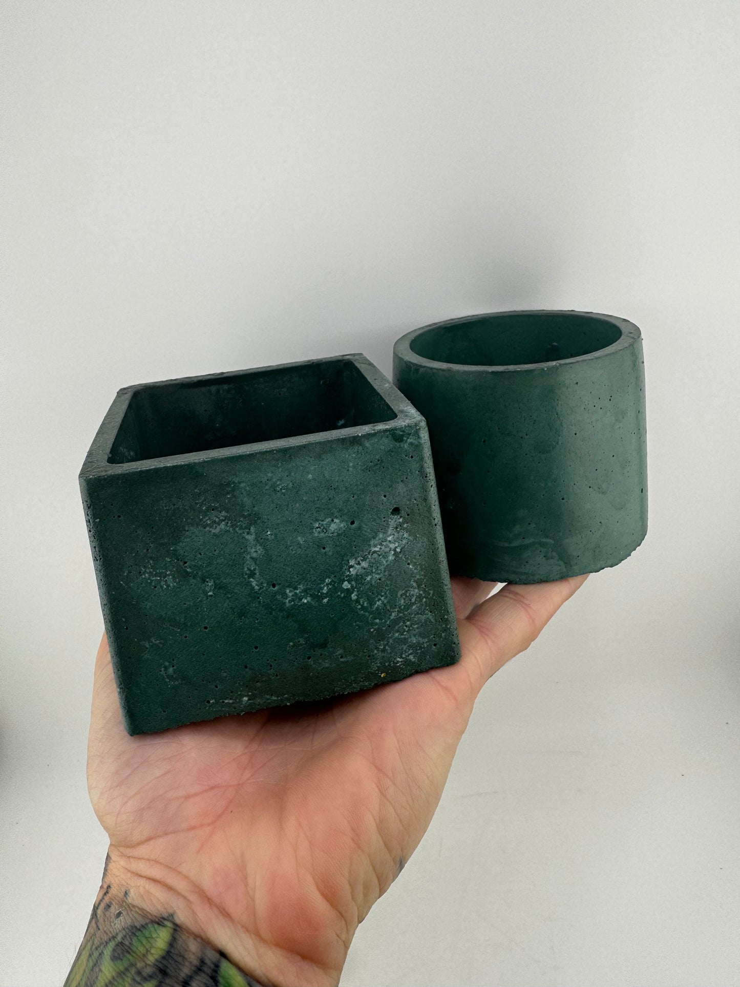 Square and Round Pot Set