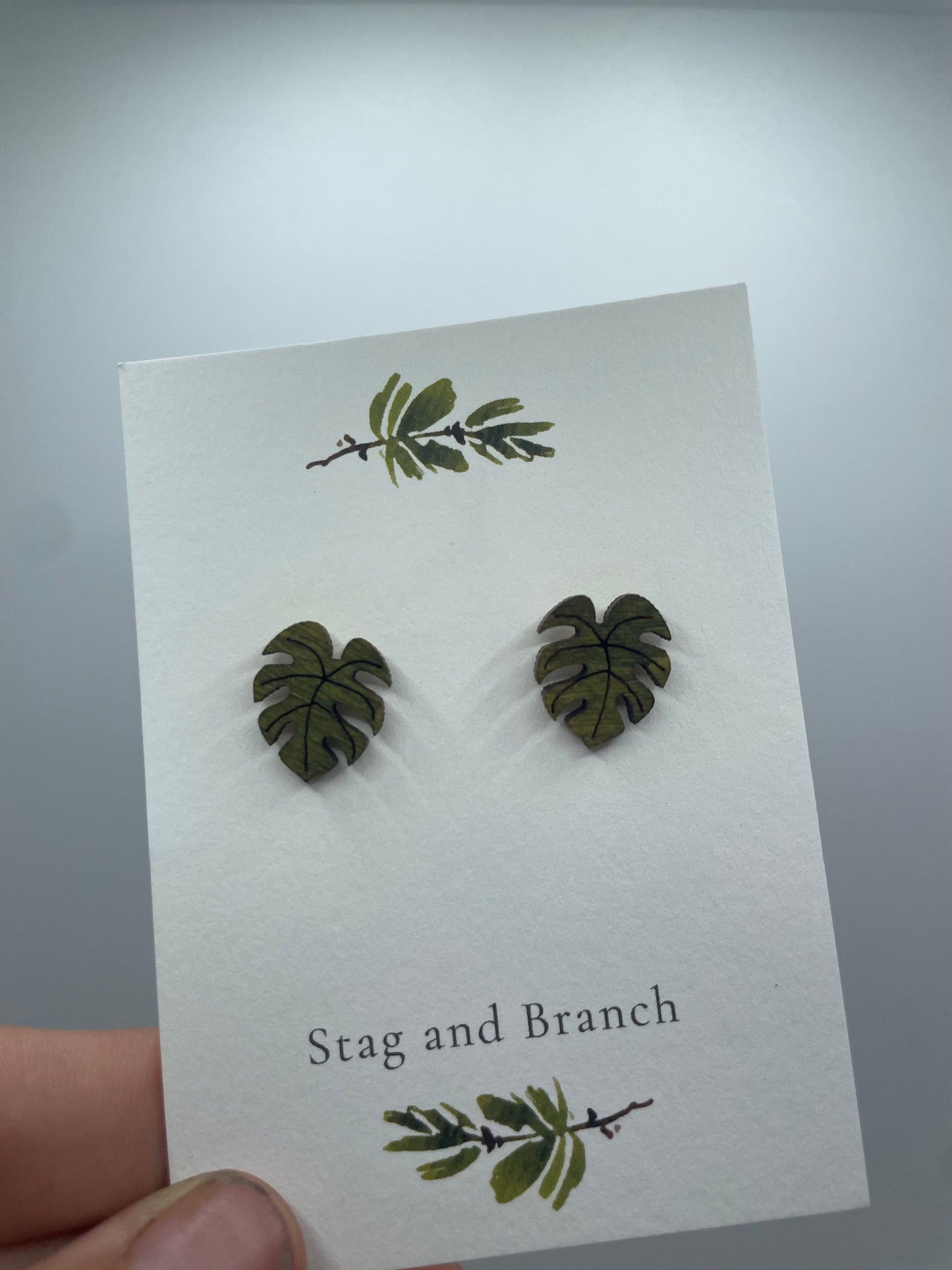 Stud earrings