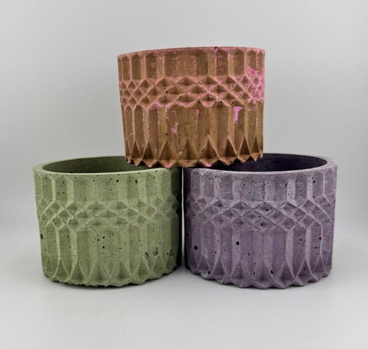 Geometric Crystal Pot