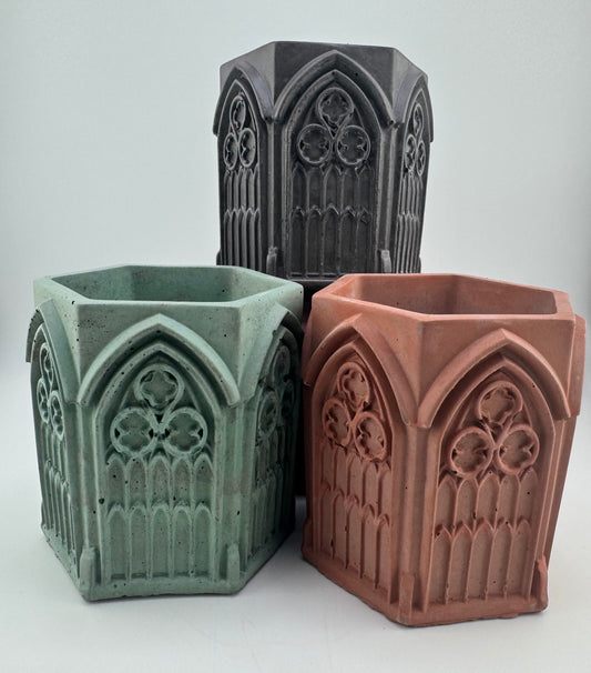 Church Window Architecture Pot