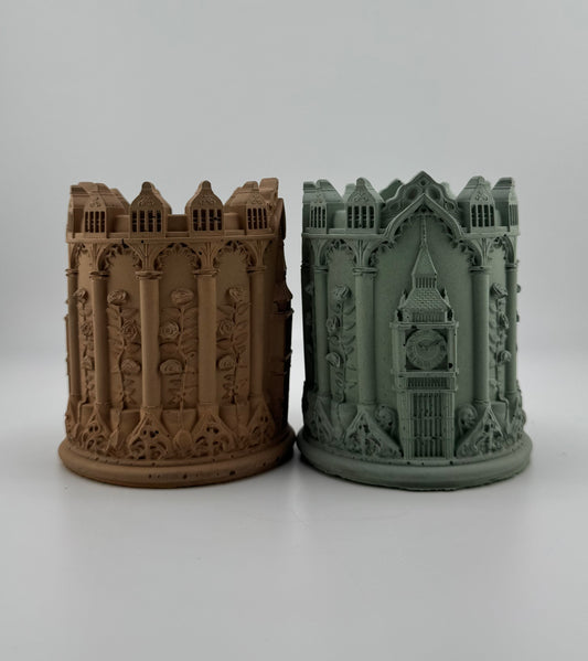 Big Ben and Roses Pot