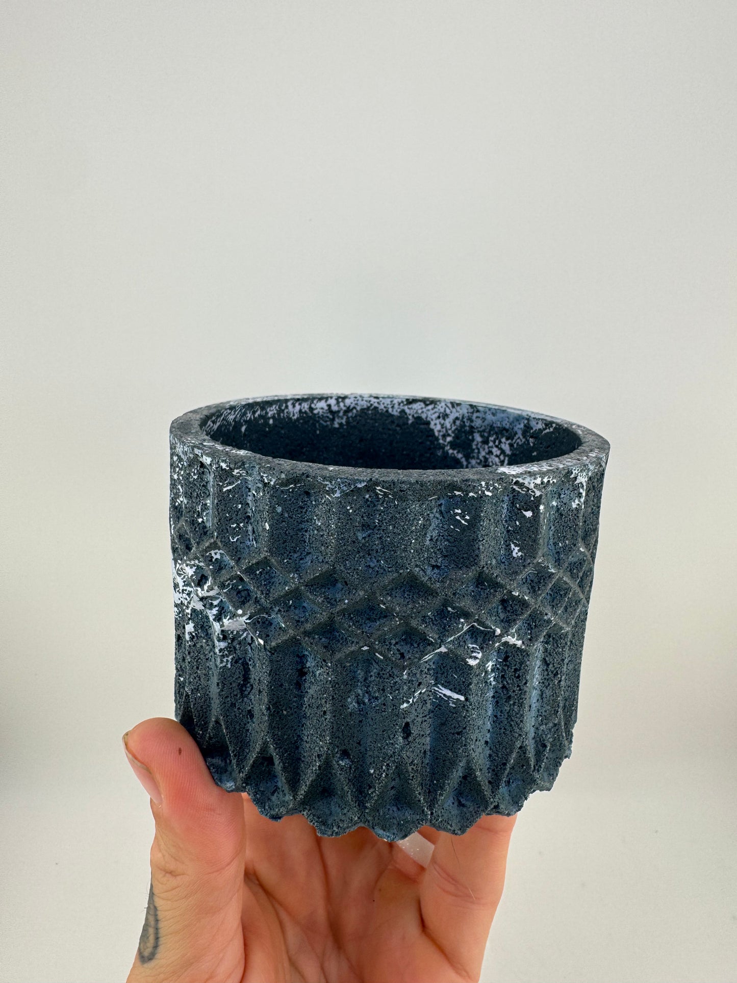 Geometric Crystal Pot