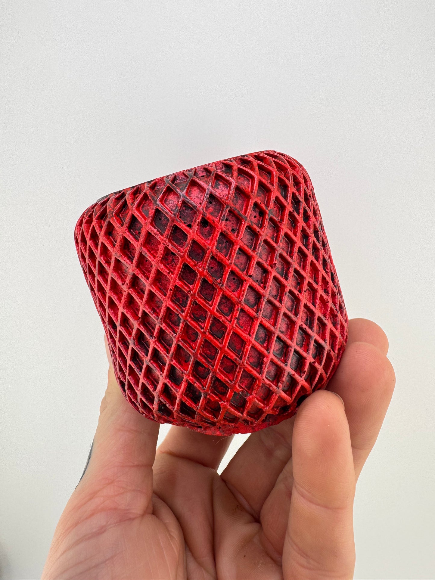 Mini Basket Weave Pot
