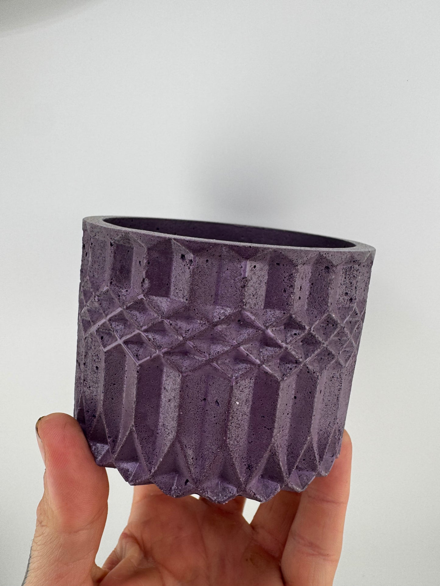 Geometric Crystal Pot