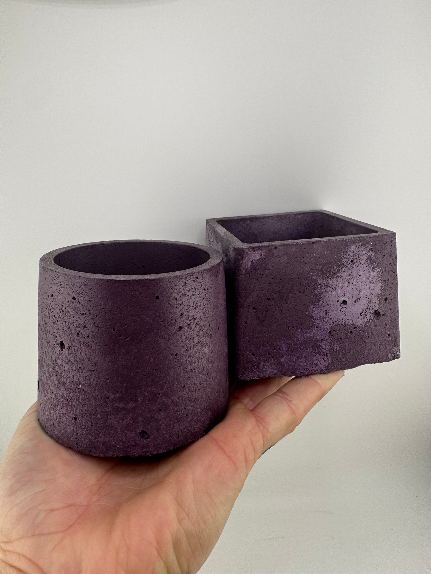 Square and Round Pot Set
