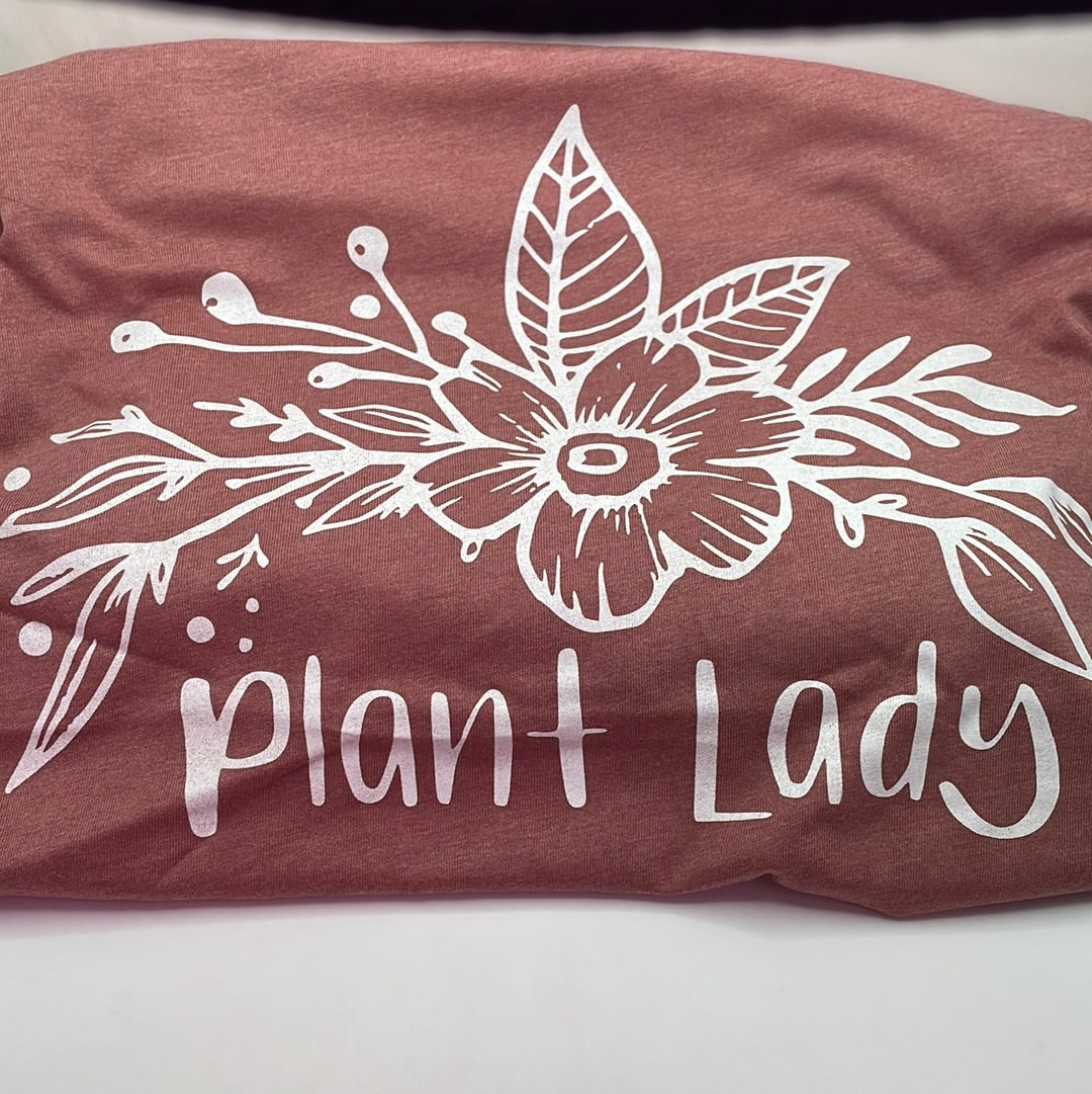 Plant Lady Floral Short Sleeve T-shirt