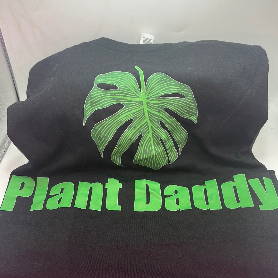 ‘Plant Daddy’ monstera short sleeve T-shirt